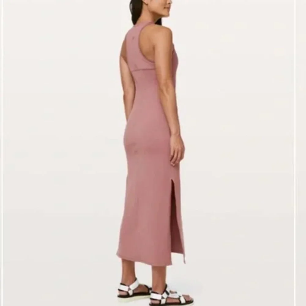 NWT Lululemon Get Going Dress Red Dust sz 6 - Picture 2 of 4